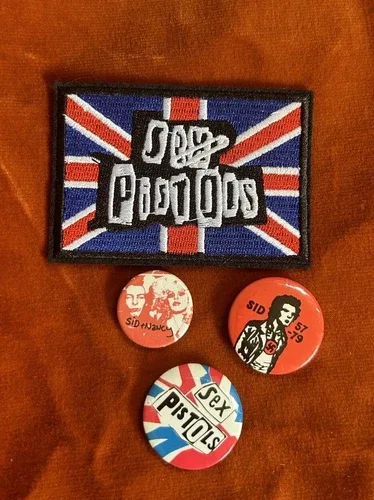 SID VICIOUS PIN SID & NANCY PIN BUNDLE