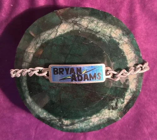 RARE Vintage DEADSTOCK 1970’s Bryan Adams ID Bracelet