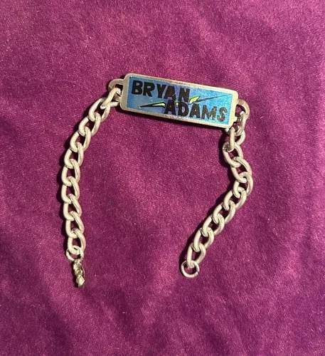 RARE Vintage DEADSTOCK 1970’s Bryan Adams ID Bracelet image indicator(2)
