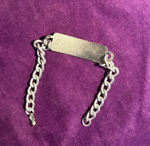 RARE Vintage DEADSTOCK 1970’s Bryan Adams ID Bracelet image indicator(3)