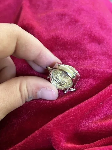 Authentic Vintage DEADSTOCK G&S 80s Silver Eagle Biker Ring image indicator(2)