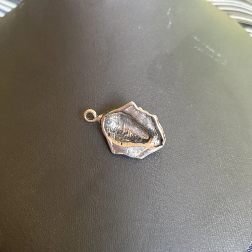 Vintage 1980’s RARE Silver Plated Mongolian Warrior Pendant - photo 3
