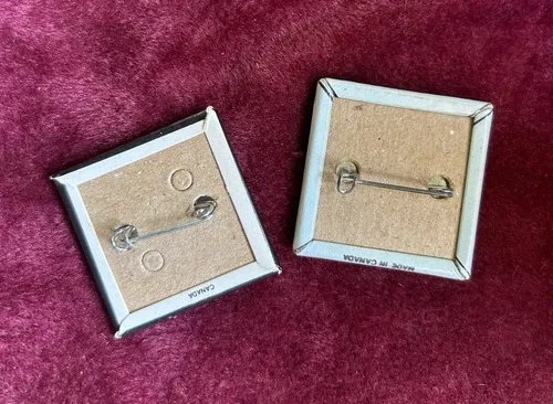 RARE Vintage John Fogerty Pin Back Button Lot image indicator(2)