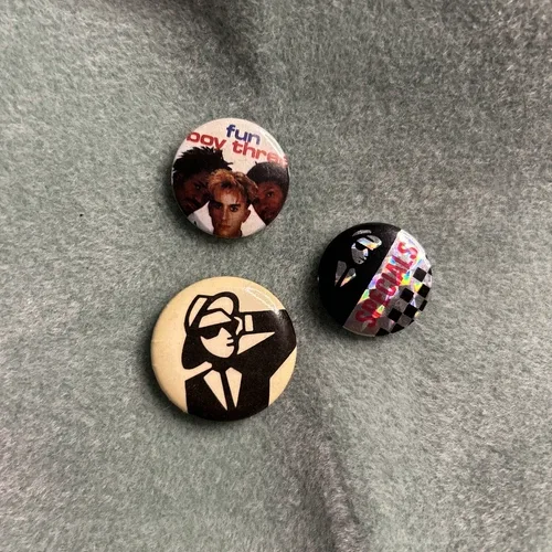 RARE Vintage 1980’s FUN BOY THREE 3 Pin Bundle