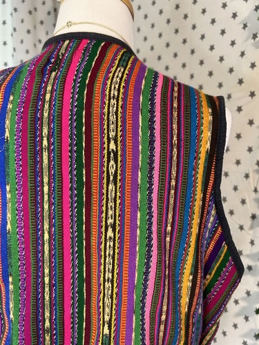 Vintage Patchwork Vest Embroidered Festival Vest Floral Boho - photo 5