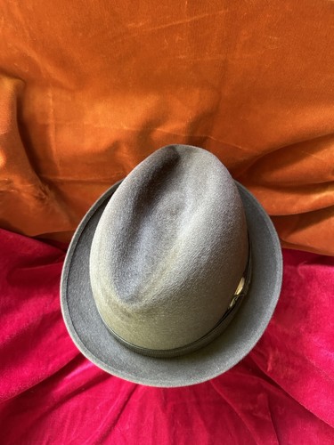 Vintage Dobbs Fifth Ave NY Fedora Size 7 - photo 4