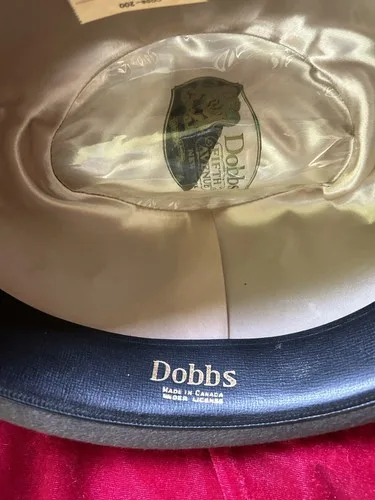 Vintage Dobbs Fifth Ave NY Fedora Size 7 image indicator(6)