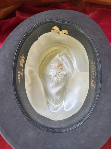 VINTAGE AUTHENTIC ROYAL STETSON BLACK FEDORA - photo 4