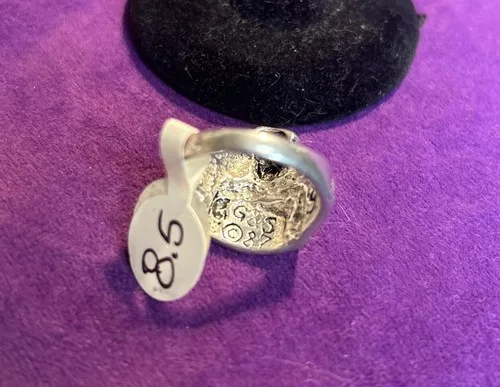 Vintage G&S Skull Biker Ring Vintage Gothic image indicator(2)