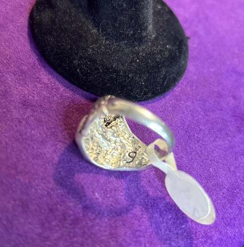 Vintage G&S Skull Biker Ring Vintage Gothic - photo 3