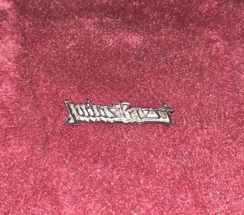 RARE DEADSTOCK VINTAGE Judas Priest pin metal brooch