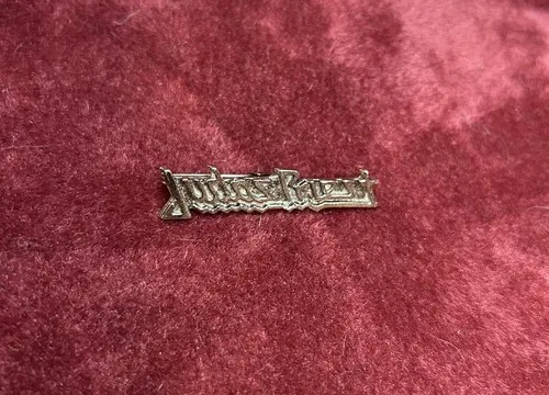 RARE DEADSTOCK VINTAGE Judas Priest pin metal brooch image indicator(2)