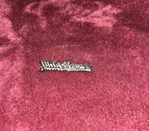 RARE DEADSTOCK VINTAGE Judas Priest pin metal brooch image indicator(3)