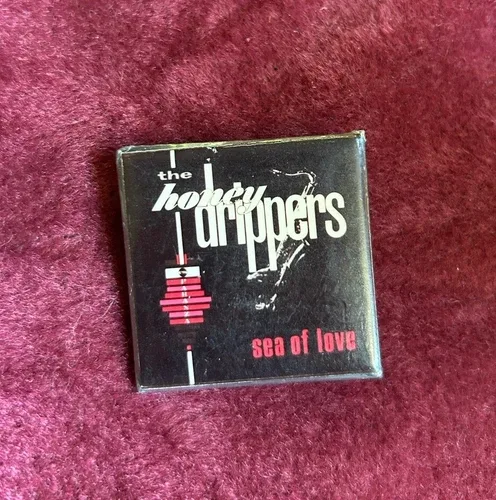 VINTAGE RARE 1980s THE HONEY DRIPPERS PIN