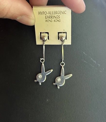 DEADSTOCK Vintage 1980’s Playboy Bunny Earrings