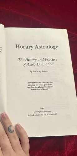 Horary Astrology, Anthony Louis image indicator(4)