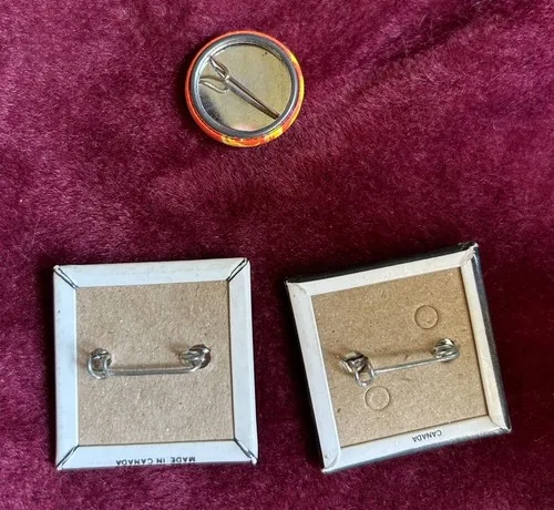 Vintage RARE Bruce Springsteen Pin Lot THE BOSS Pinback Buttons image indicator(2)