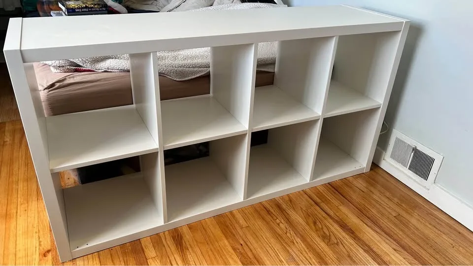 8 Cube shelf 57’’ x 30’’