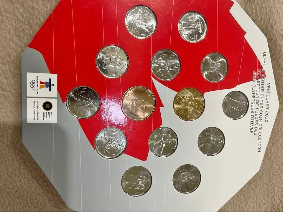 Coin Collection 2010 Vancouver Olympics