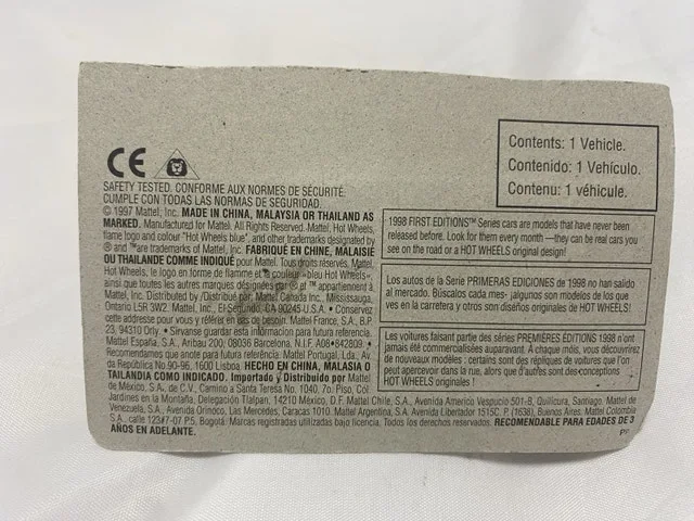 Hot Wheels 1998 First Editions #38 Cat-A-Pult Collect image indicator(4)