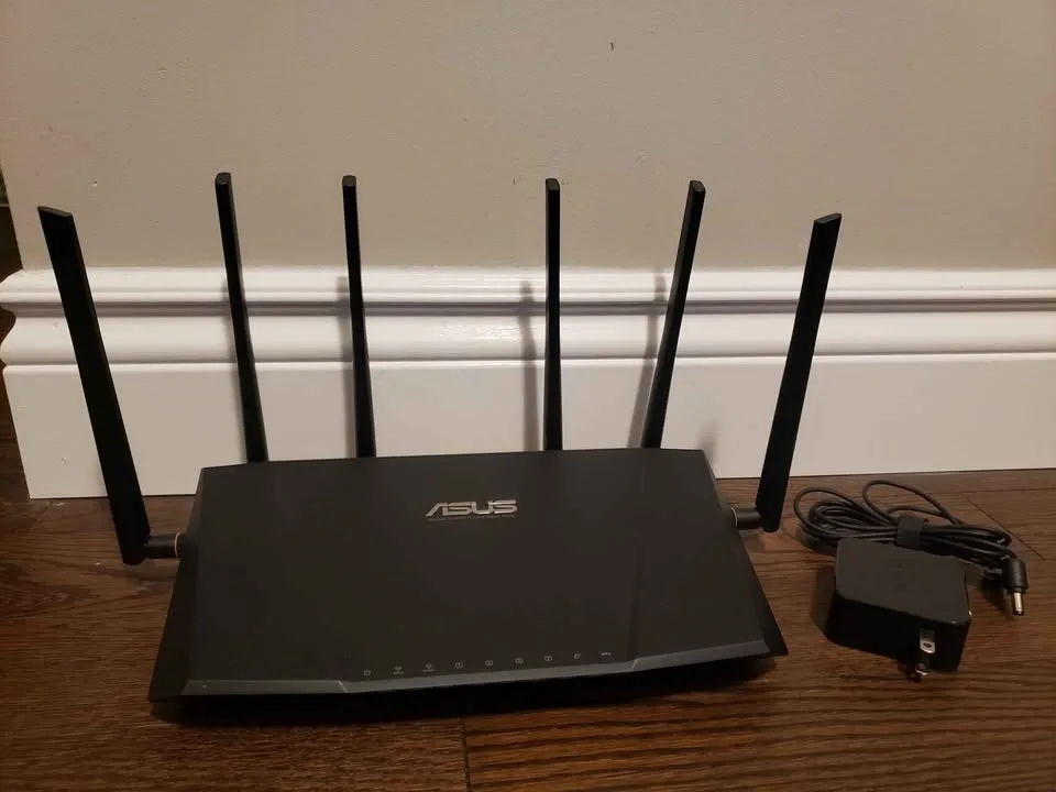 Asus Rt-AC3200 Router (Tri-Band Dual 5Ghz + 2Ghz) image indicator(3)