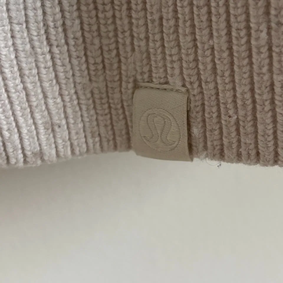 lululemon athletica knit merino wool sweater size 6 image indicator(2)