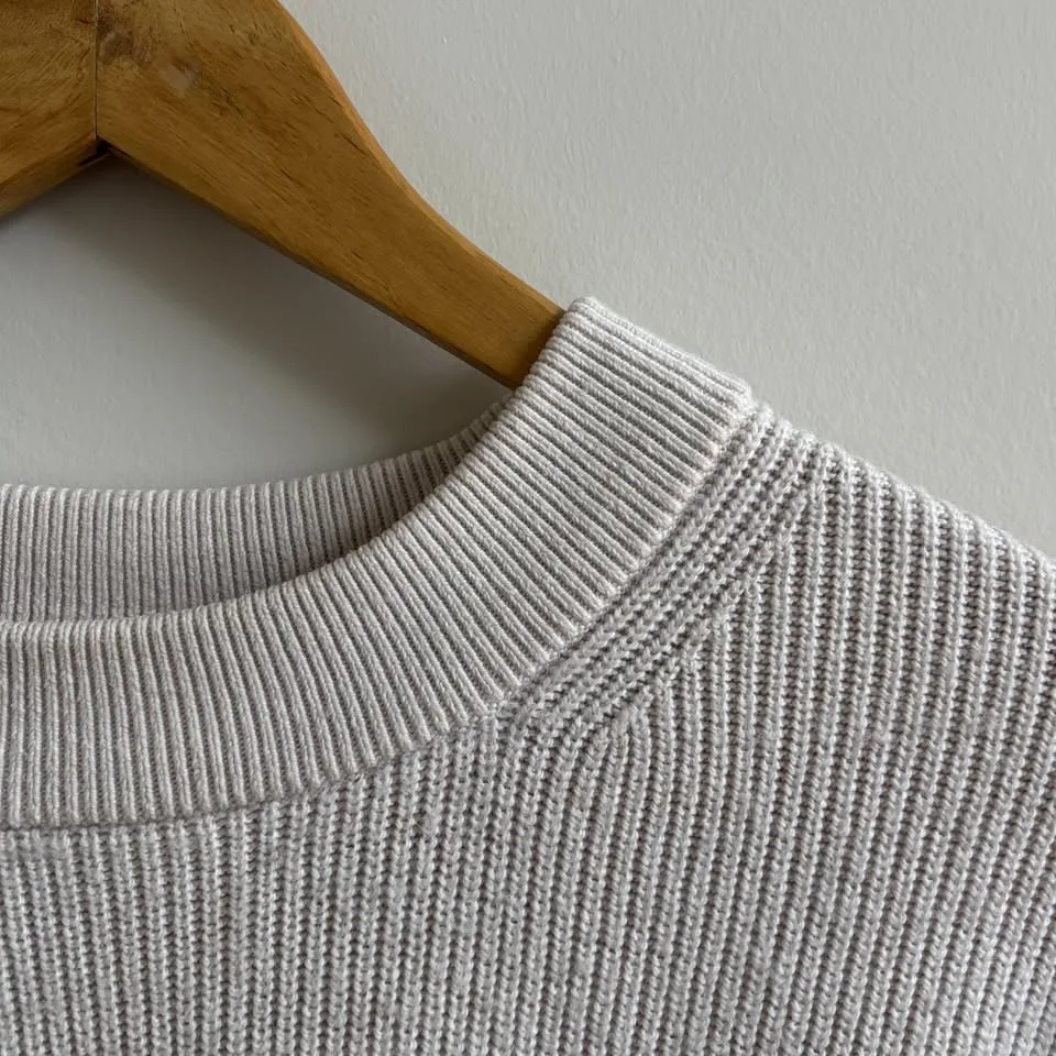 lululemon athletica knit merino wool sweater size 6 image indicator(3)