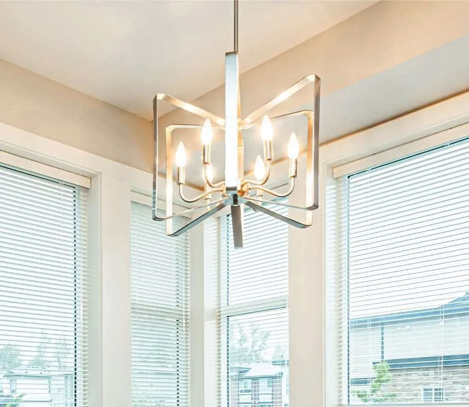 Contemporary Geometric Chandelier