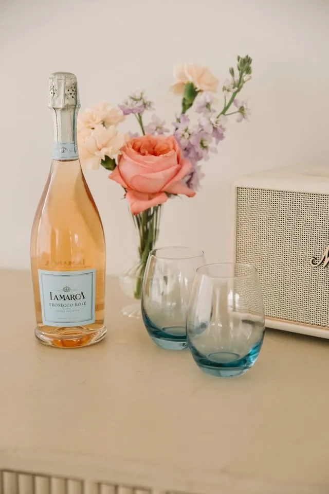 Set of 2 Ombre Stemless Glasses Sky Blue image indicator(2)