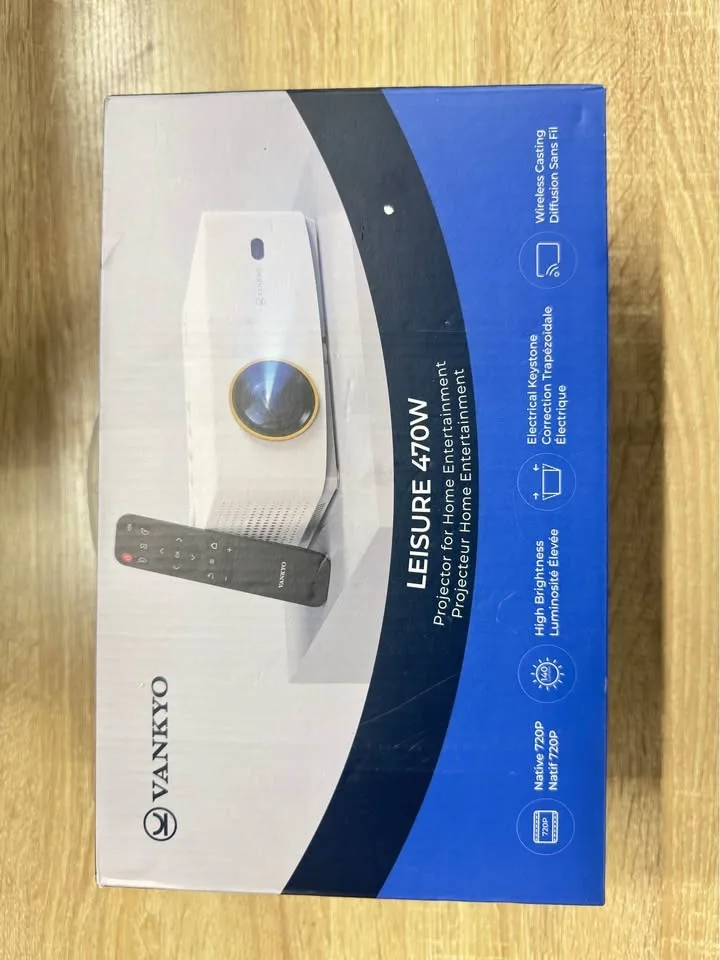 Vankyo Leisure 470W 720P Portable Projector image indicator(3)