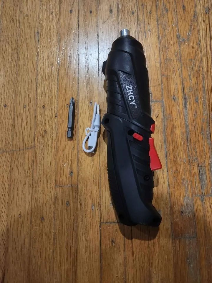 Brand New Electric Screwdriver USB Rechargable image indicator(2)