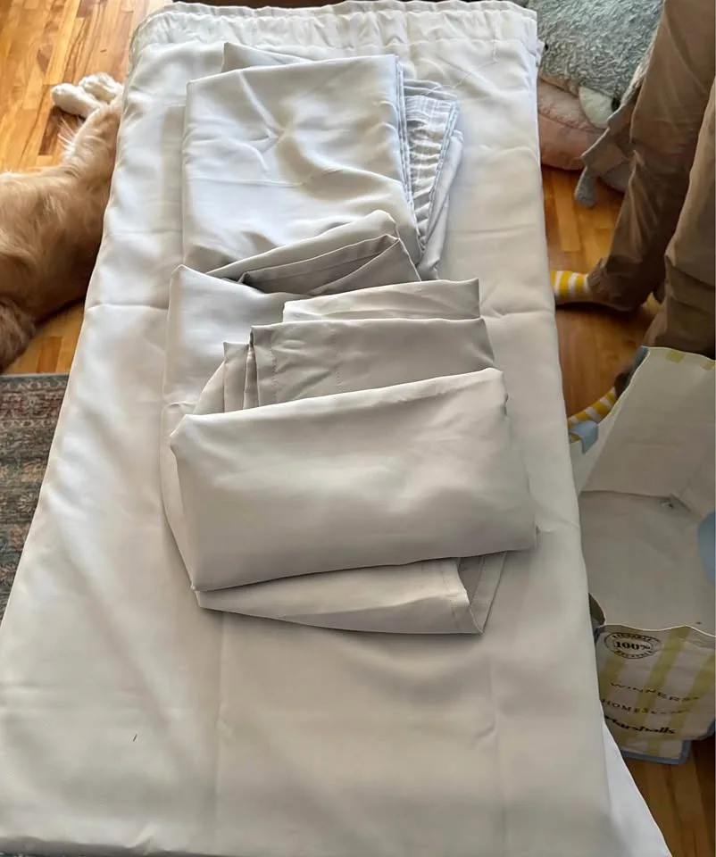 IKEA Majgull room darkening curtains