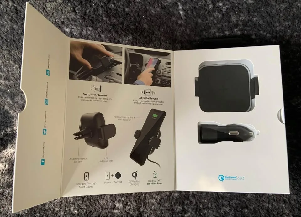 Wireless Car Vent Mount Charger #Cleanout