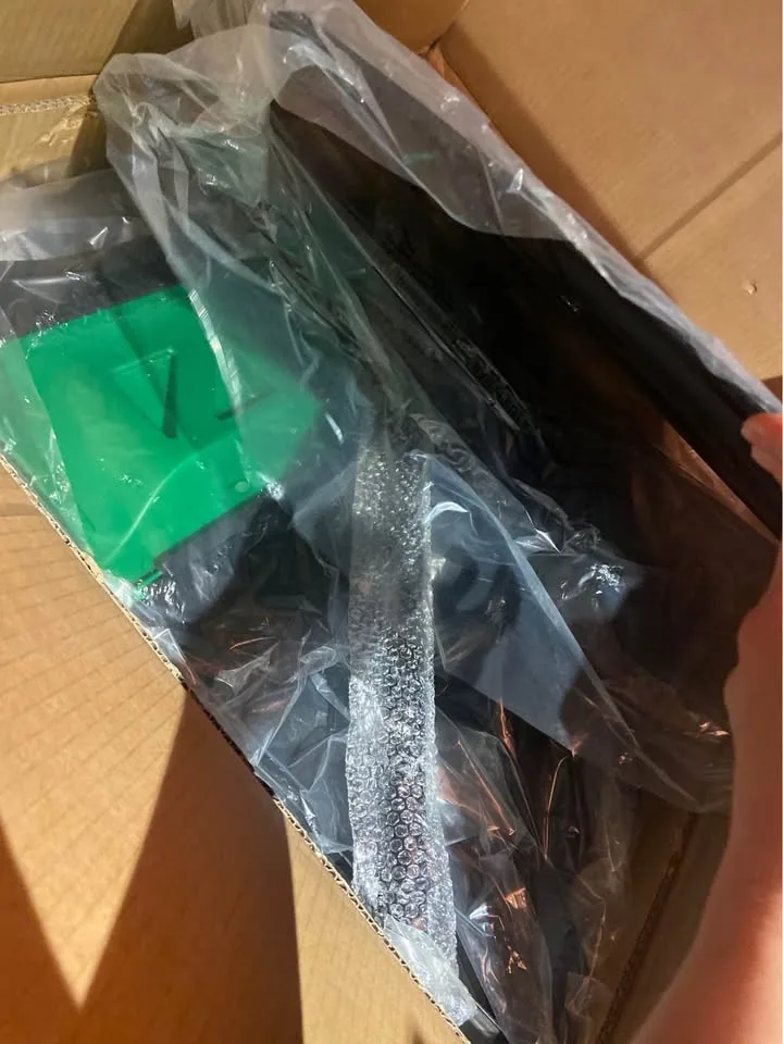 NEW-Outsunny Tumbling Compost Bin- GREEN COLOR NOT ORANGE image indicator(6)