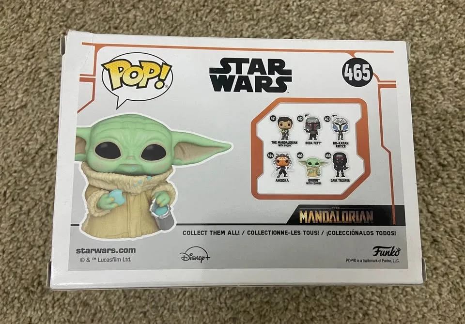 Funko Pop! Star Wars: The Child (Grogu) with Cookie image indicator(3)