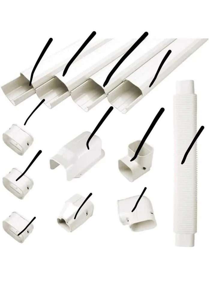 4M 14 Ft. Decorative Line Set Cover Kit image indicator(2)