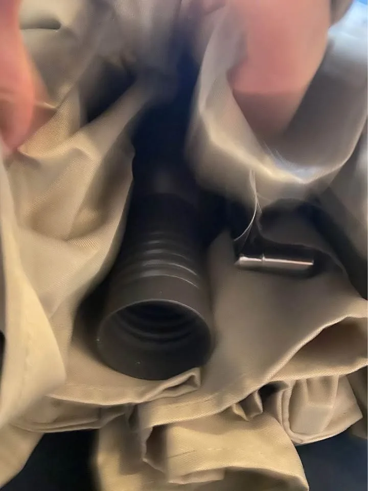 Outdoor umbrella 15 feet long double-sided 8.7-foot diameter image indicator(4)