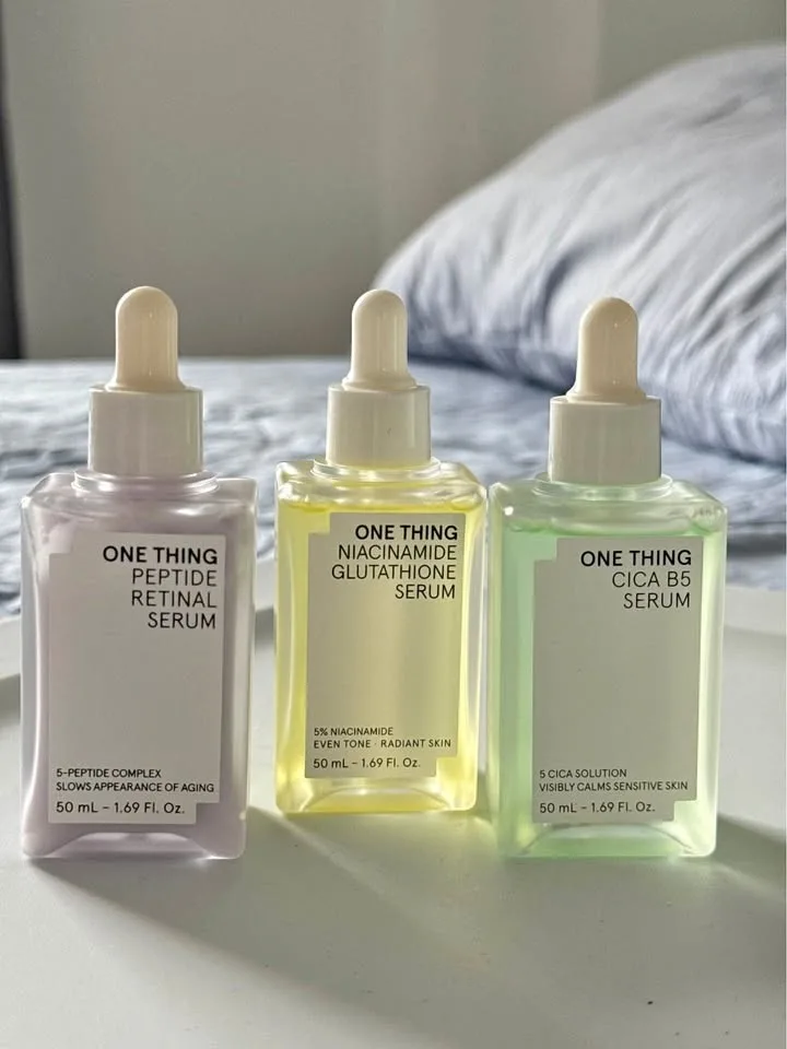 Korean skincare sealed/new ONE THING retinal, niacinamid, B5