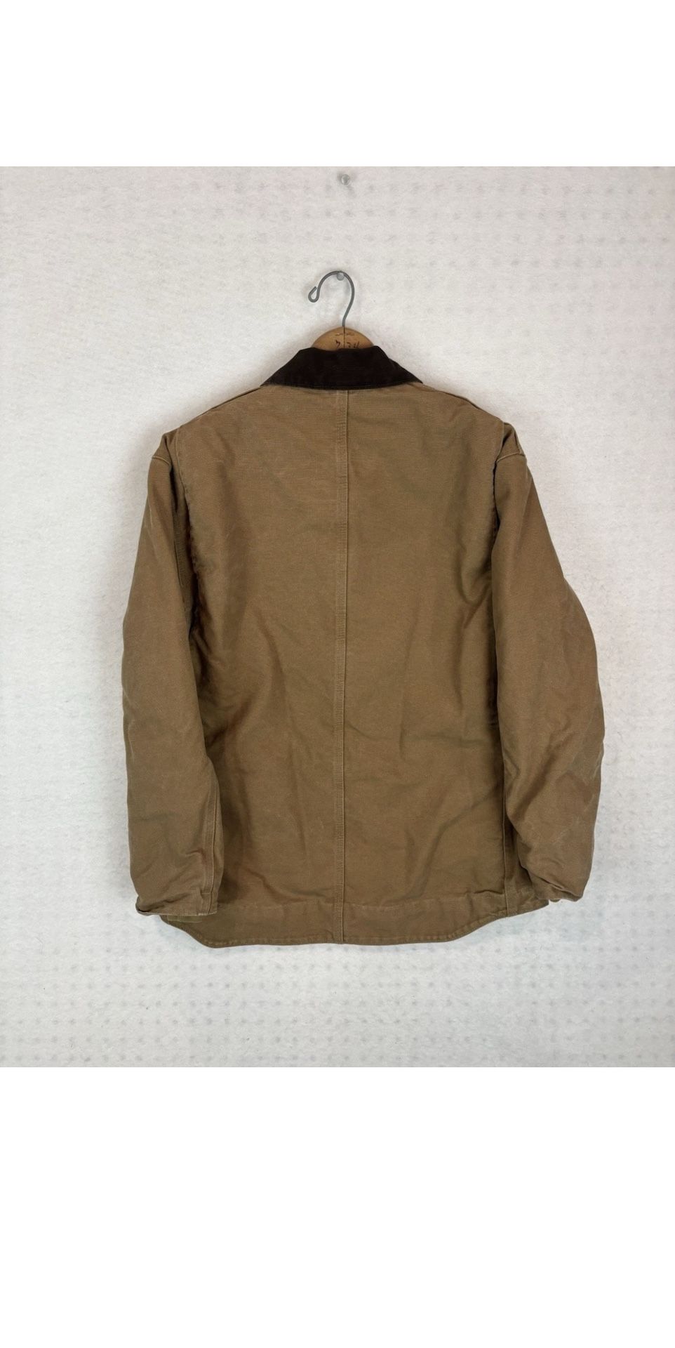 Carhartt C61 CML Mens Canvas Sherpa Lined Sandstone Ridge Work J - photo 2