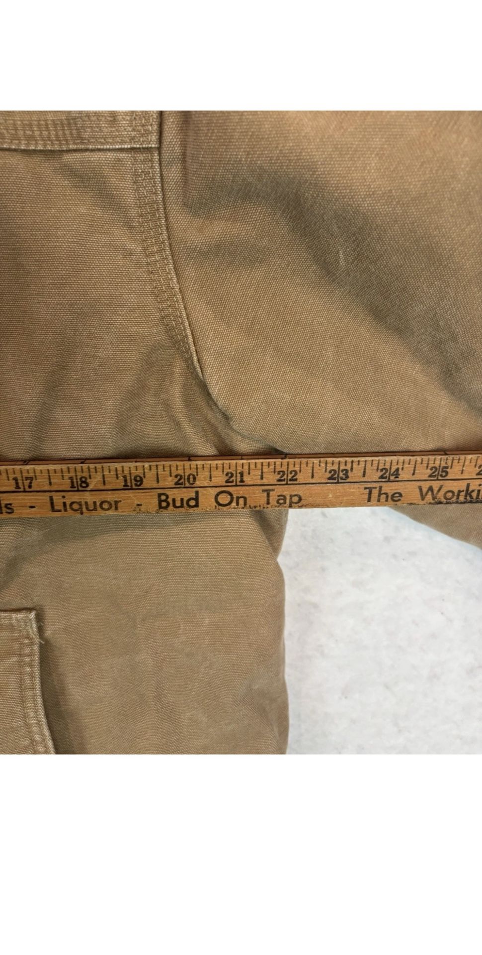 Carhartt C61 CML Mens Canvas Sherpa Lined Sandstone Ridge Work J - photo 5
