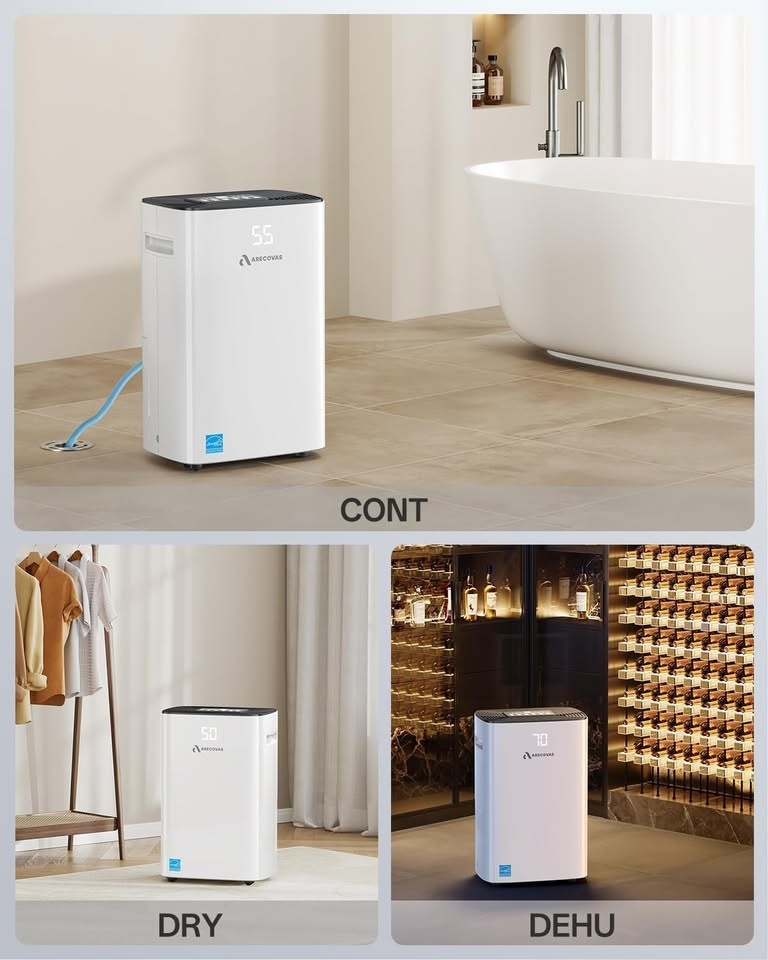 Dehumidifier Basement Bedroom Bathroom Large Room - photo 3