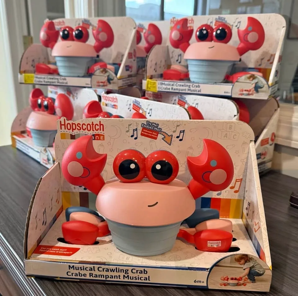 Musical Crawling Crab - Cangrejo Musical - Gift Christmas Regalo