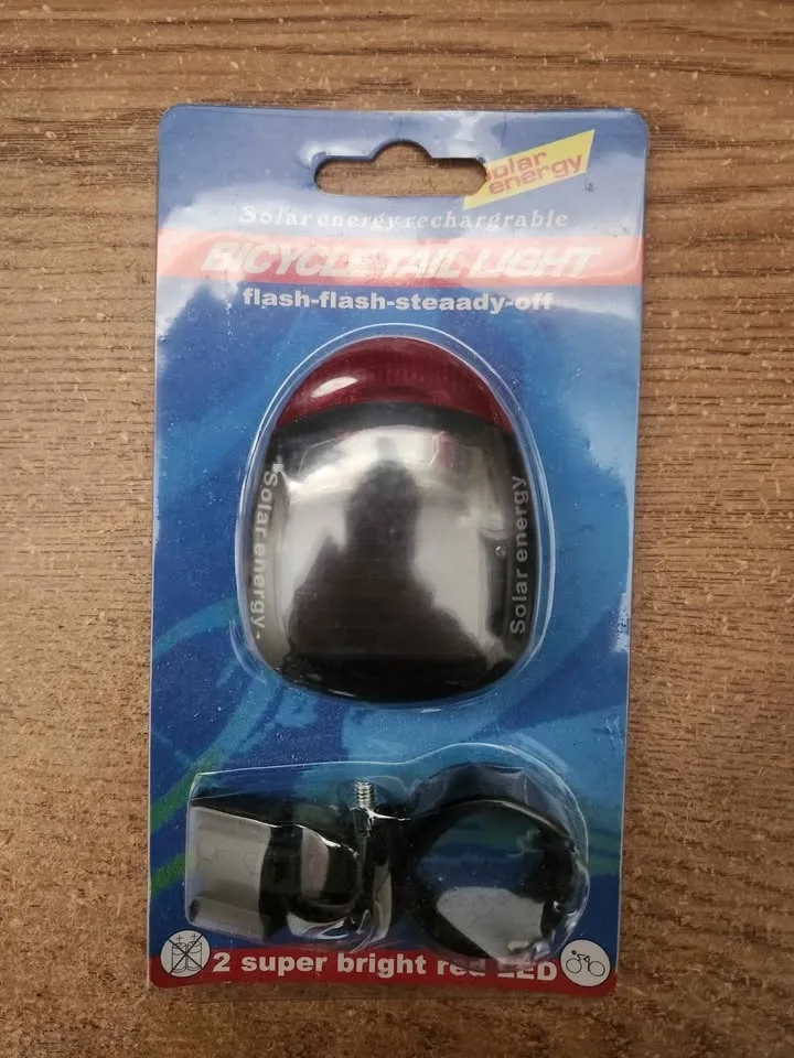 Brand New Solar Bike Lights image indicator(3)