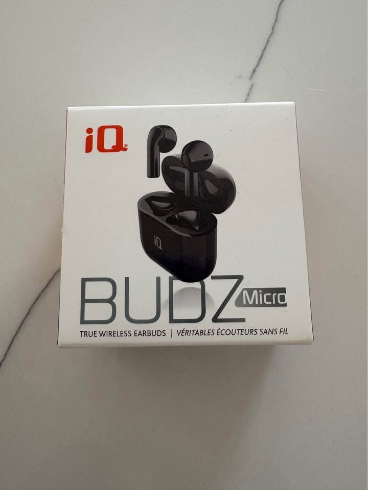 IQ BUDZ wireless ear buds Black never opened - photo 2