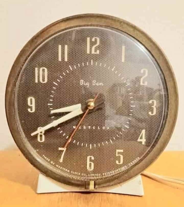 Vtg.Westclox Big Ben Electric Clock