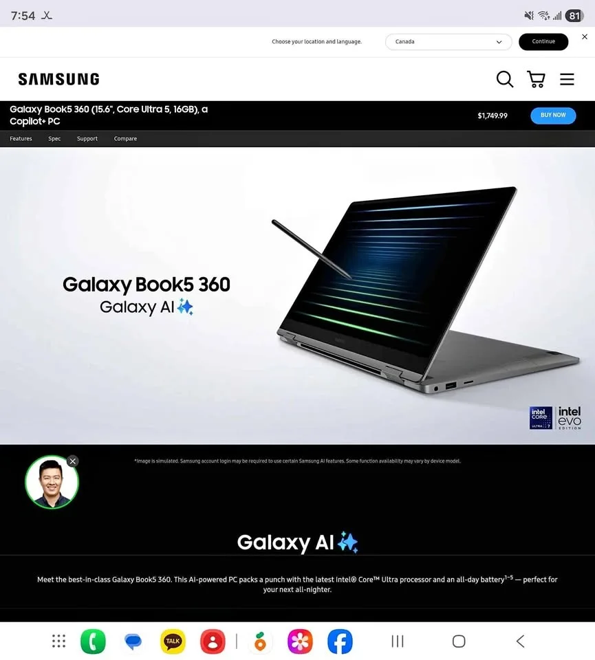 🔥 BRAND NEW SEALED 🔥 Samsung Galaxy Book5 360
