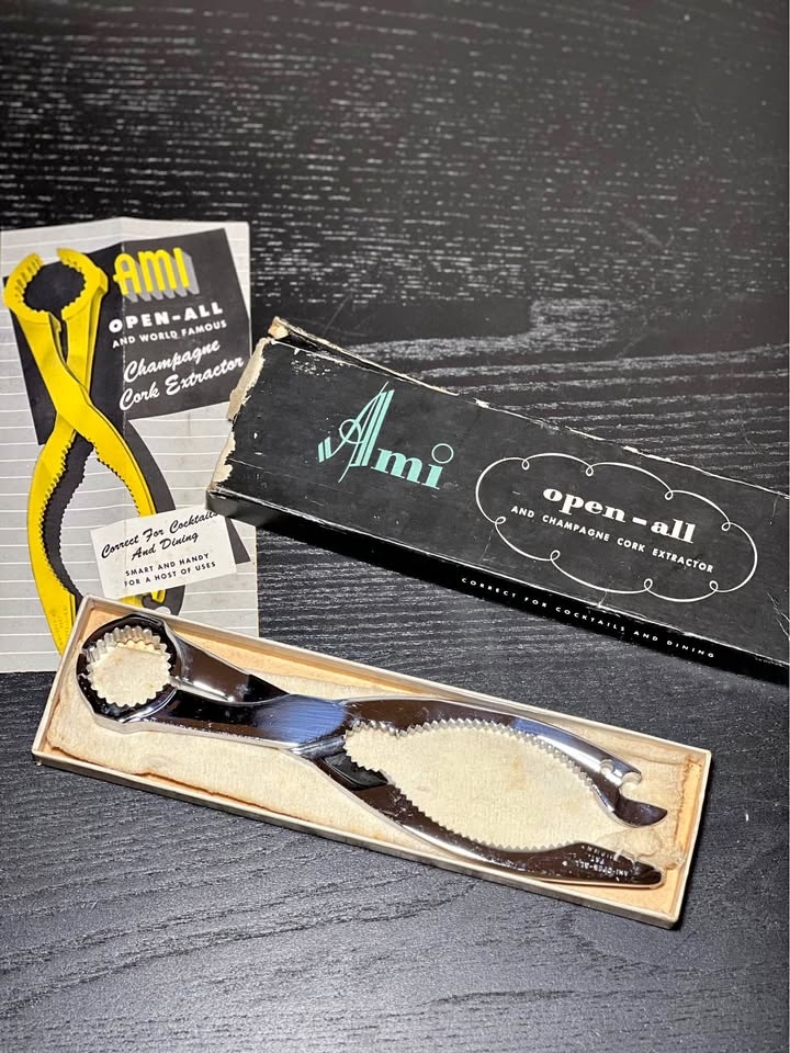 Vintage Ami Open-All and Champagne Cork Extractor