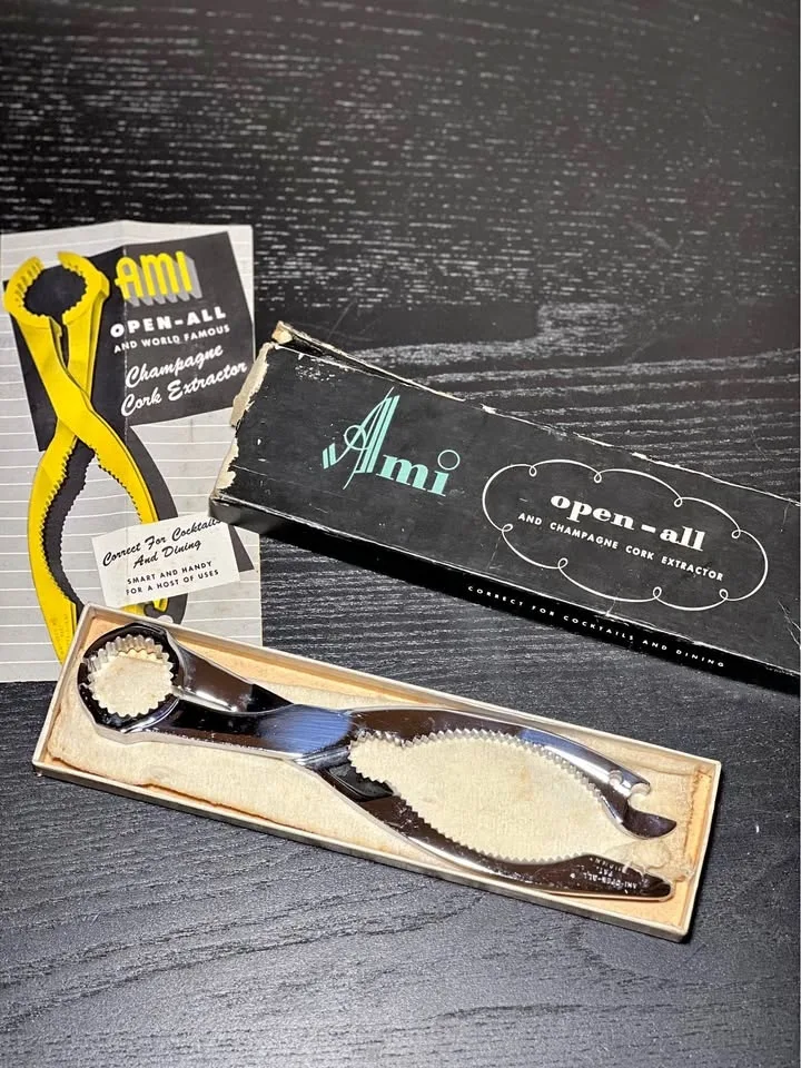 Vintage Ami Open-All and Champagne Cork Extractor #cleanout
