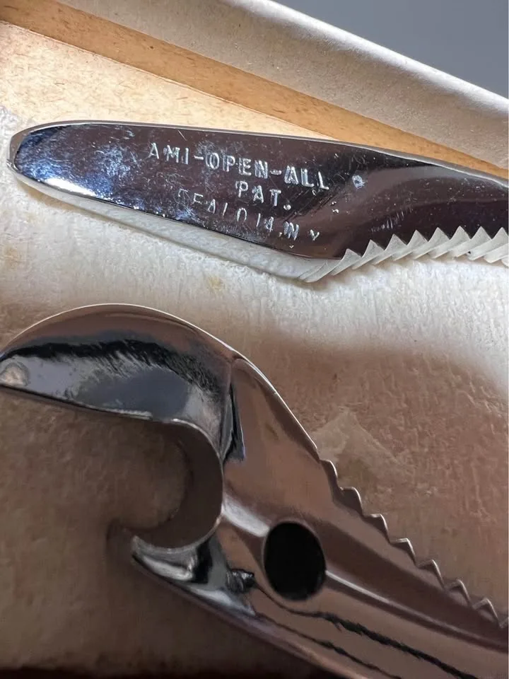 Vintage Ami Open-All and Champagne Cork Extractor #cleanout image indicator(6)