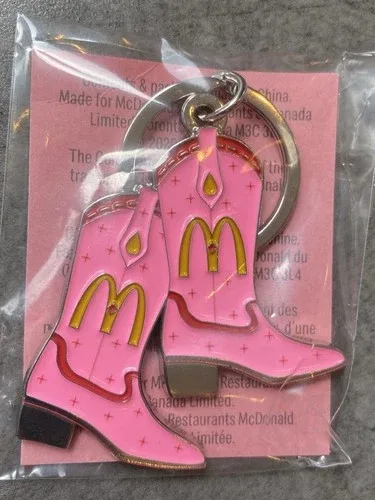 2025 McDonald’s Shania Twain Boots Keychain